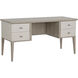 Pattinson 60 X 24 inch White Ceruse / Oyster Shagreen Desk